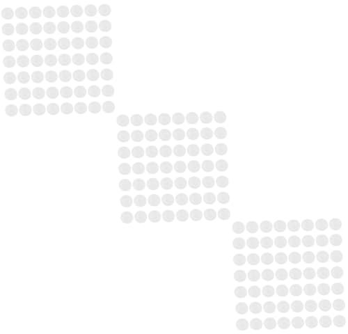 Uonlytech 300 STK Antikollisions-silikonkautschukpartikel Schranktürstoßstange Stoßstangen Gummistopfen Stoßfänger Für Schubladen Crash-Pads Glasplatte Kieselgel Kleiderschrank