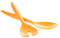 URBN-CHEF 2 Pcs Salad Food Servers Set Mixing Dinner Party Colourful Plastic Fork & Spoon
