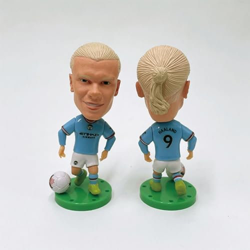 Doyomtoy Football Star Resin Decorations for Cake Decorating, Living Room, Office, car Dolls, Football Stars Messi, Ronaldo, Harland, Kroos...…