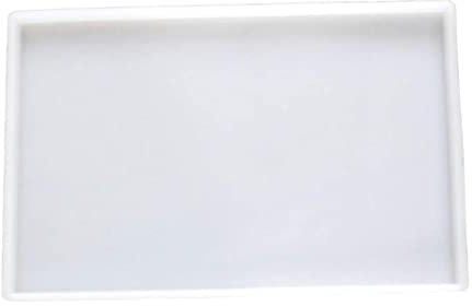 Molde de bandeja de silicona molde de bandeja gruesa de bricolaje molde de fundición de resina 30x20 cm, molde de bandeja de silicona moldes de moldes de bandeja para la bandeja para la bandej