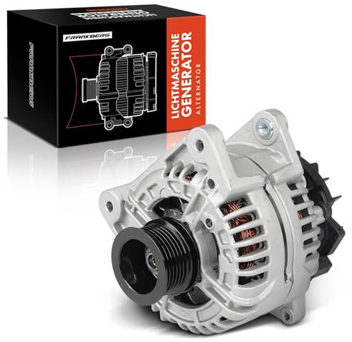 Frankberg Lichtmaschine Generator 120A Kompatibel mit Clio III BR0/1 CR0/1 1.4L 1.6L 2005-2014 Twingo II CN0 1.6L 2008-2014 M.e.g.a.n.e CC EZ0/1 1.6L 2010-2016 Replace# 8200660025