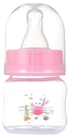 Baby Bottles - 50ml Reusable Baby Bottle | Breast Milk Small Baby Bottles | Baby Feeding Bottle | Bottles for Breastfeeding Babies | Portable Feeder for Babies, Milk, Juice, Water