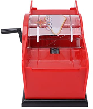 Ejoyous Kartenmischmaschine Manuell mit Kurbel, Mischgerät für 2 Kartenspiele, für Poker und Spieleabende