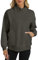 Wenlia Jacke Ohne Kapuze Frauen Y2k Langarm Fleece Warm Outdoor Sweatjacke Oversized mit Große Taschen Grau S 34-36