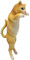 GREENADSCAPE Lie down Kitten Decoration Planter Hanging Ornament Fairy Garden Statue Plant Pot Hanger Cat Figurine Garden Cat Statue Terrarium Vase Hugger Planter Hanger Plant Decor Resin Khaki