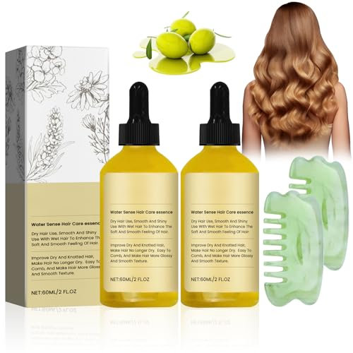 GAROMIA Natürliches Haaröl Rosmarinöl Haare Haaröl zum Haarwachstum Rosmarin Haaröl mit biologischen Rosmarinöl Rizinusöl Mandelöl und Arganöl als Haarmaske und Haarkur