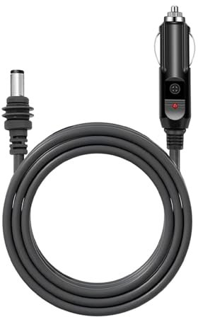 Premium 18AWG -Drahtkabel, Effizienter DC -Autostopfen, IP68, 32,8 Fuß Gummi Kupfermaterial, OVP, OCP, SCP, Ideal für Autos, Lastwagen, Busse, Boote