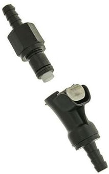 Tuyau d'essence Raccord à déconnexion rapide pour tuyau de 8mm Connecteur Coupleur Séparateur