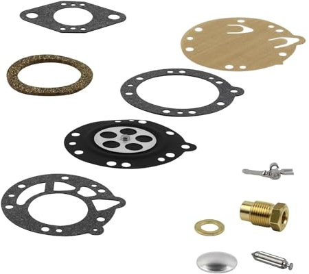 UJSSET Carburetor Repair Rebuild Kit Carb Diaphragm Gasket For Tillotson RK-88HL For Homelite 600D 663 700 707 770 For For Ryobi Brush Cutter