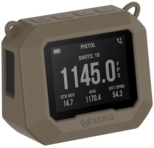 FTRONGRT Hülle Kompatibel mit Garmin Xero C1 Pro, Kratzfest, Weiches Silikon Schutzhülle Kompatibel mit Garmin Xero C1 Pro Chronograph.DschungelgrünStein