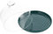 GLEAVI 1Set Piatto Dessert con Copertura Premium Contenitore per Torte e Dolci da Ristorante Design Unico e Resistente Verde