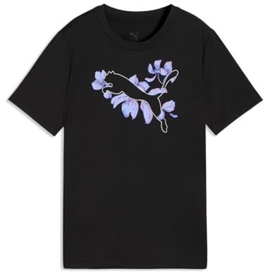 PUMA Mädchen Essentials Training Logo Graphic T-Shirt