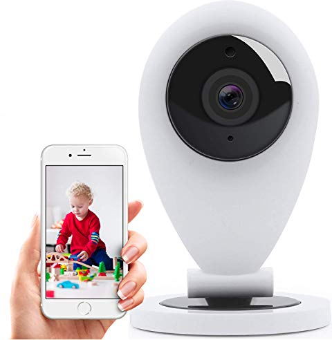 HiKam S6 Überwachungskamera mit App und Support - Datensicherung und Cloud in Deutschland | Personenerkennung | Alexa kompatibel | IP WLAN Kamera innen | Babyphone | Bewegungsmelder | WiFi Kamera
