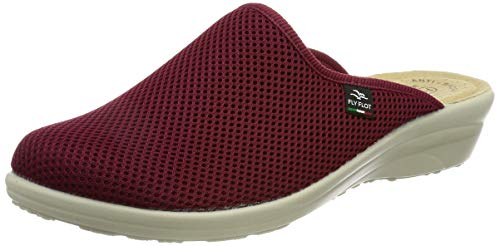FLY FLOT Damen 855271 Schuh für das Gesundheitswesen, Bordo, 35 EU