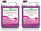 easyHYGIENE 2 x 5L SUMMER FLORAL FLUSH CHEMICAL TOILET Fluid Rinse Cleaner Portable WC boat caravan wc
