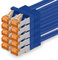 Cat7 Cable de Red Ethernet LAN - 3m - Azul - 10 Piezas Cat 7 Sftp Pimf Lszh - 10 GB s RJ45 Connectores Cat6a compatible con Cat5 Cat6 Cat.7 Cat8