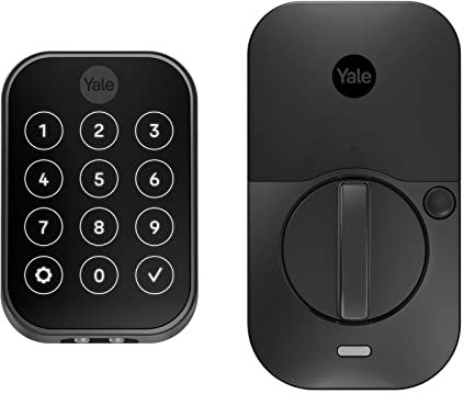 Yale YRD450-BLE-BSP Assure Lock 2 Touchscreen Deadbolts, Black Suede, No Wi-Fi