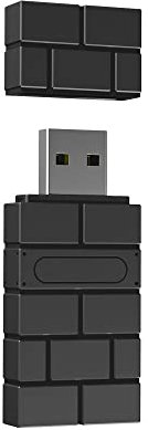 Adaptateur USB de contrôleur sans Fil, convertisseur de poignée d'adaptateur de Manette de Jeu pour contrôleur Xbox Series X & S, pour Xbox One, pour PS5, pour PS4, pour PS3, pour Switch Pro