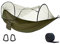 Kyrio Camping Hammock with Mosquito Net, Portable Single Double Nylon Swing Hammock Set for Outdoor Hiking Survival Travel (Green)