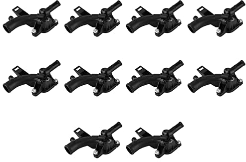 VENOAL 10X Auto Thermostat Gehäuse Wasser Pumpe Auslass 25192985 für Opel J Adam Corsa D/Meriva B A14Xel A14Xer