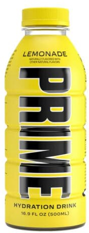 Blissify Logan Paul & KSI Prime Hydration Lemonade, flacone da 500 ml