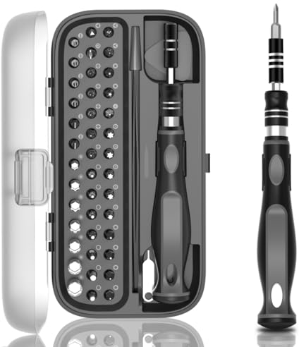 Schraubendreher set,SOONAN Feinmechaniker Werkzeug set 48 In 1,Mini Schraubenzieher set Mit Sturzsicherer Aufbewahrungsbox,feinmechaniker schraubendreher set für Computer,iphone,ipad,Switch,PS4 usw.
