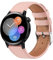 Bracelets en Cuir pour Huawei Watch GT 3 42mm Bracelet, avec Boucle en Acier Inoxydable Réglable pour Hommes Femmes Cuir Véritable Elégant Bande de Remplacement avec Huawei Watch GT 3 42mm Sangle (4)