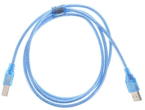 JOINPAYA 5 Cable De Teclado Electrónico Adaptador De Conector De Audio Cable De Guitarra Midi Adaptador De Audio Para Guitarra Cable Convertidor Cable Adaptador De Sonido Cobre Blue