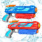 RONSTONE 2 Pack Water Gun for Kids - 280ML Water Pistol with 8.8 Meters Range - Outdoor Garden Beach Summer Party Swimming Pool Blue and Red Water Guns Toys for Boys Girls