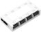 Pesfehhy USB 2.0 9 Broches en-Tête Extension Hub Répartiteur Adaptateur Convertisseur Carte Mère Adaptateur USB 2.0 9 Broches Interne Hub USB Blanc