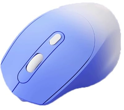 JUSKAQZYI Souris Gamer Souris sans Fil 2.4g Souris d'ordinateur silencieuse avec récepteur USB Portable pour Ordinateur Portable, PC, avec Un Pad de Souris 800/1200/1600 DPI sans Fil Souris