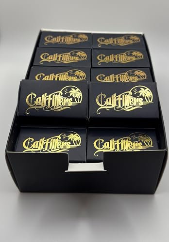 260x Filtri carbone attivo di Cocco 6mm| Filtrini in Cartone Eco in 13 Box Tascabili | Ecologico Senza Plastica (Solo Filtri) – Facile da Portare