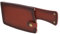 Ipetboom Funda de Cuchillo de Cuero Artificial Protector de Cuchillo Anticorte Tamaño Compacto Accesorio de Cocina para Carniceros Funda