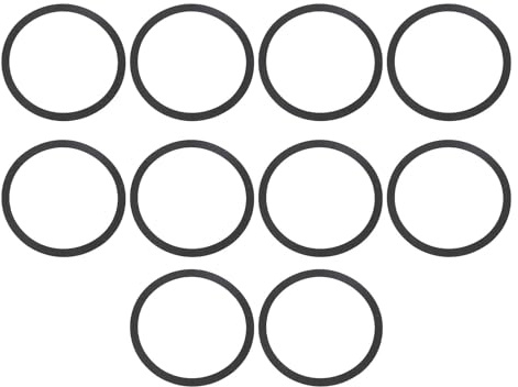 Diyeeni 10 Stück Auto-Lautsprecher-Schaumstoffringe, Universal-Lautsprecher-Fast-Rings-Schwamm-Bass-Blocker-Kit, High-Rebound-Eva-Schaumstoff-Lautsprecherverstärker-Schallwand,