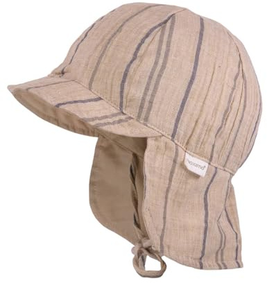 maximo Jungen Mini Musselin Schildmütze GOTS