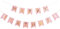 SUNBEAUTY Happy Birthday Girlande Geburtstag Girlande Geburtstagsdeko mit Gold Folierte Buchstaben Happy Birthday Banner für Geburtstagsfeier Erwachsene Kinder Mädchen Jungen (Rosa)