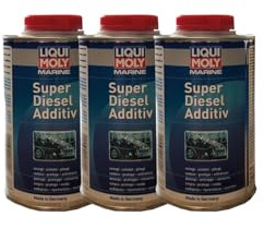 3x Liqui Moly Super Diesel Additive 25004 Marine Boat Accessory 500ml