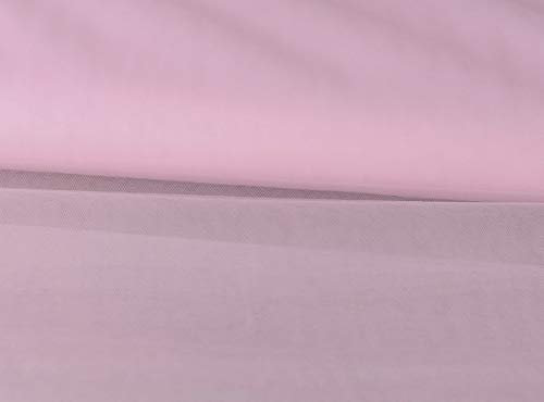 Tulle souple ROSE mariage largeur 300 cm au metre robe tutu deco