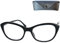 Cateye Lesebrille mit Gratis Etui, Kunststoff Brillengestell mit Federscharnier (Schwarz), Lesehilfe Damen +1.5 Dioptrien