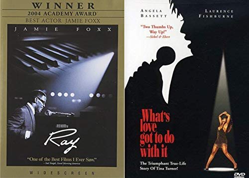 True Life Stories Of Musical Genius:What's Love Got To Do With It? (Tina Turner Story) + Ray (Ray Charles Story) 2 DVD