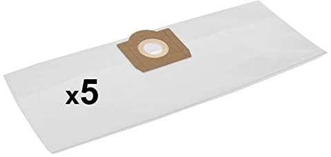 5x Staubsaugerbeutel passend für Lux (OBI) 20 l Container