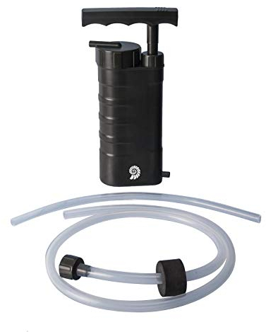 Origin Outdoors Unisex – Erwachsene Klondike Wasserfilter, schwarz, 19,2 x 9,8 x 4,8 cm