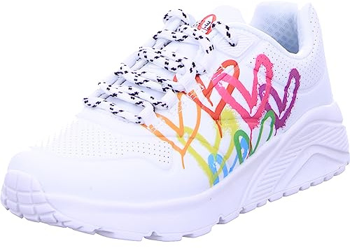 Skechers Damen UNO Lite Rainbow Specklesports Shoes,Sneakers