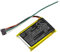 TECHTEK Batterie remplace 361-00086-02 Compatible avec [Garmin] 3LA037240, Edge 130