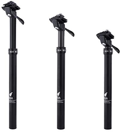 EXA Form Hydraulische Dropper-Sattelstütze, kabellos, 150 mm Hub, für MTB, E-Bike und Rennrad, 31,6 x 503 mm