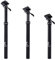 EXA Form Hydraulische Dropper-Sattelstütze, kabellos, 150 mm Hub, für MTB, E-Bike und Rennrad, 31,6 x 503 mm