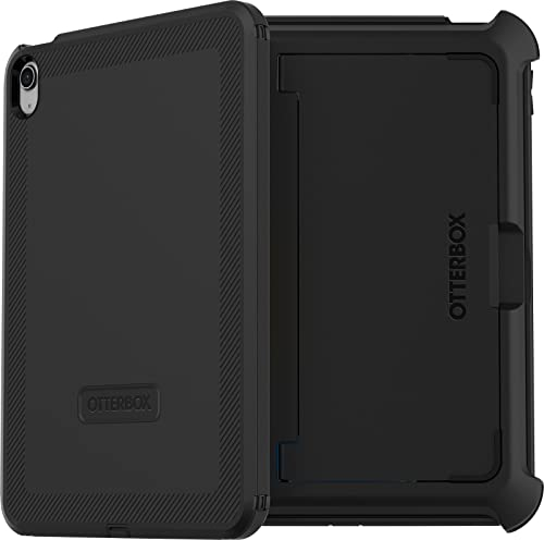 OtterBox Defender Hülle für iPad 10,9 (10. gen 2022), ultrarobuste Schutzhülle mit integriertem Displayschutz, 2x nach Militärstandard getestet, Schwarz, Keine Einzelhandelsverpackung