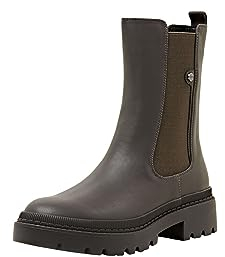 ESPRIT modische Damen Stiefelette, 020/DARK Grey, 39 EU