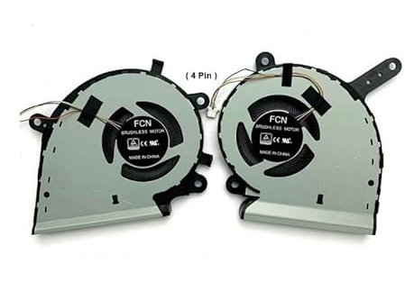 Swiztek Laptop CPU & GPU Cooling Fan for ASUS ROG Strix G531, G531G, G531GT Series Cooler L+R Pair