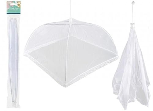 43CM Food Net Collapsible Food Cover White